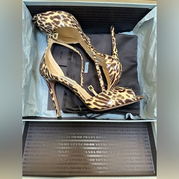 NWT Prada Size 41 high heel sandals - Picture 3 of 8